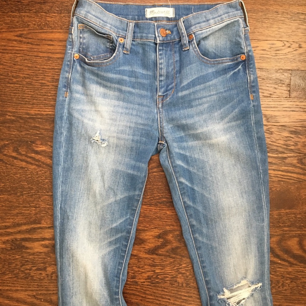 Madewell High Riser Skinny Jeans